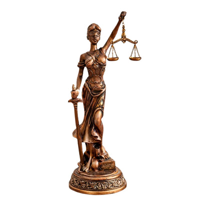 Adalet Terazili Kadın Biblo – Dekoratif Adalet Heykeli | 44 cm, heykel, biblo, at figürü, dekoratif, 44 cm – farklı renk/versiyon – Nakkaş Payidar