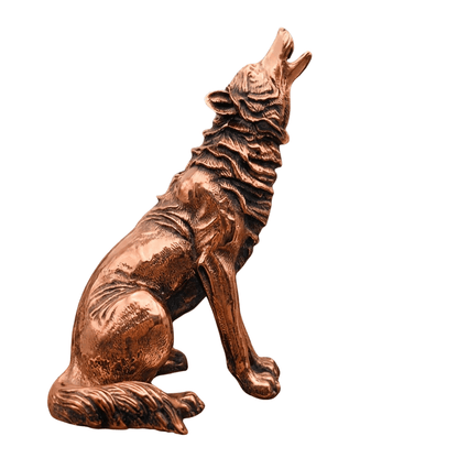 Özel tasarım Tam Boy Kurt Biblo – Dekoratif Güç & Özgürlük Simgesi | 25 cm, taş, biblo, at figürü, dekoratif, 25 cm – farklı renk/versiyon – Nakkaş Payidar